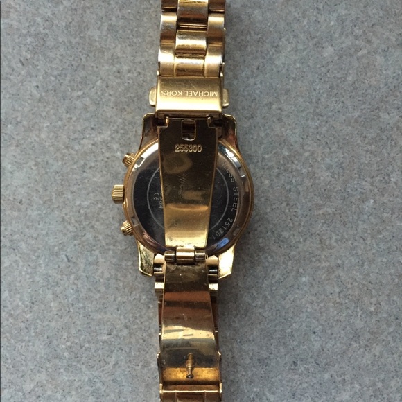 Michael Kors Mk5384 Gold Tone Watch 